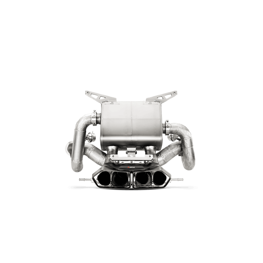 Akrapovic排气 兰博基尼 埃文塔多 Aventador LP700-4  全段 钛合金  碳纤尾嘴  带阀门  带蓝牙可控