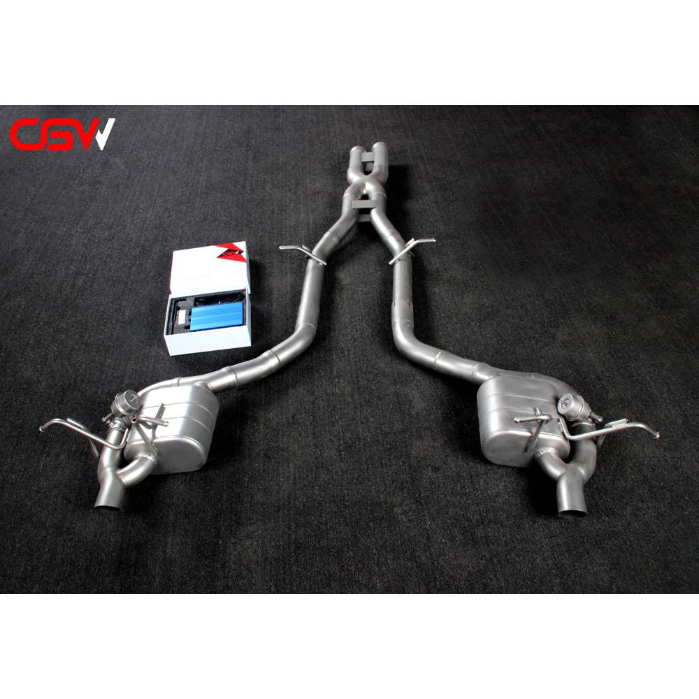 CGW 不锈钢排气 奔驰 Benz  GLK200/GLK260/GLK300 2.0T/3.0l 适用年份：2013-