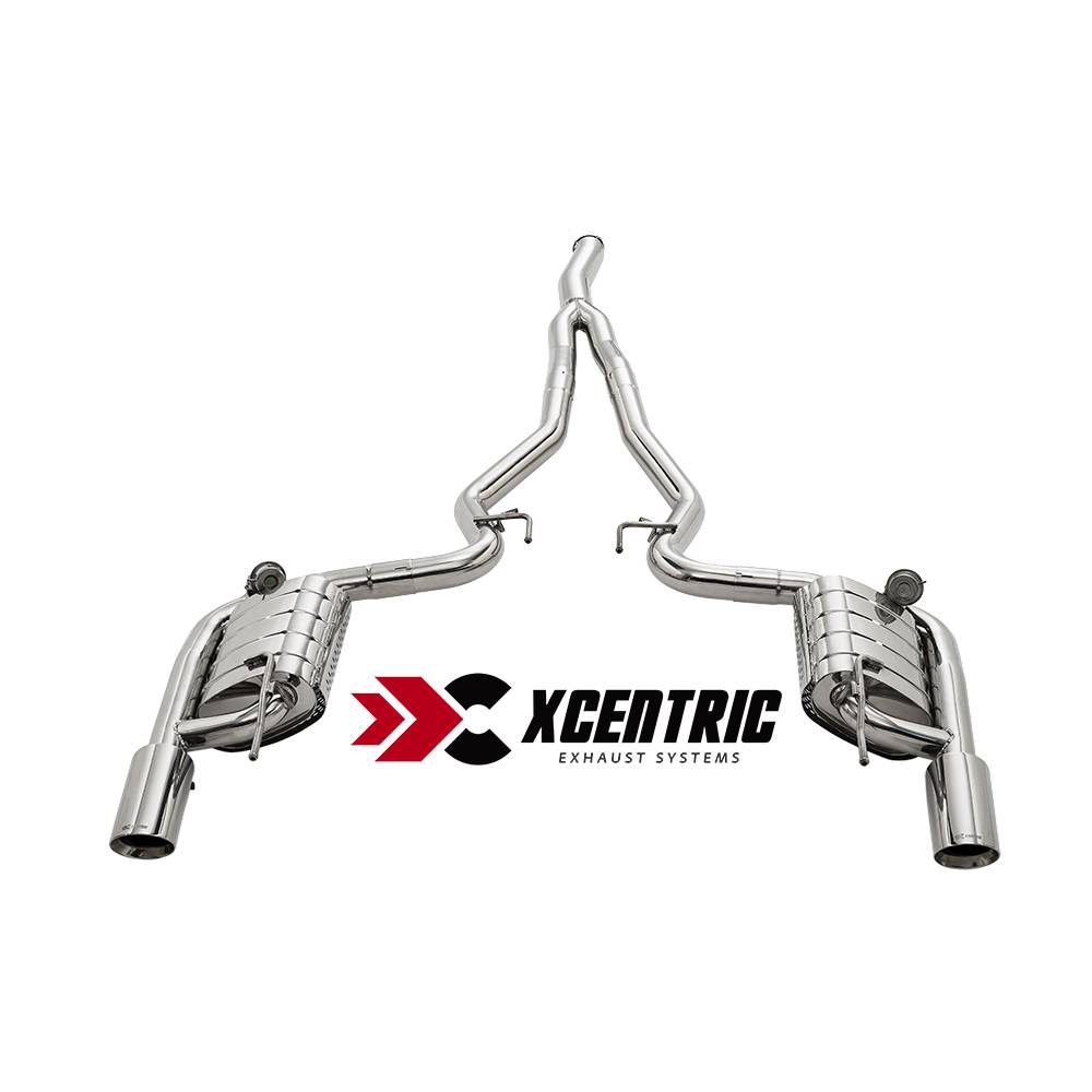 德国 Xcentric 不锈钢排气 福特 野马 2.3T