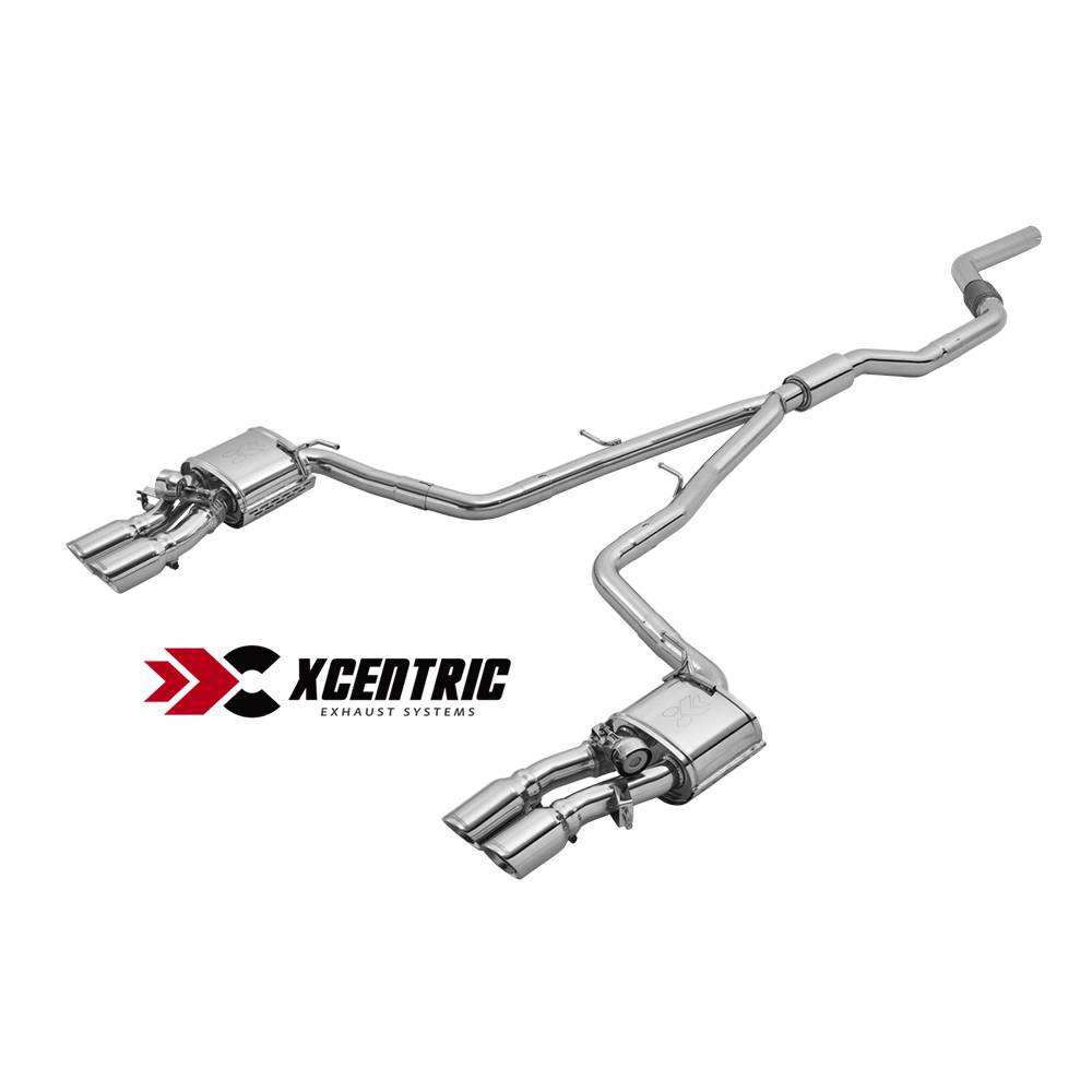 德国 Xcentric 不锈钢排气 捷豹XF 2.0S