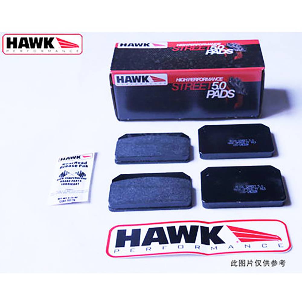 美国 HAWK 刹车皮 碳铁纤维 野马 GT 5.0  Mustang Brake Pad HPS-5.0 GT 适用年份：2015-2017